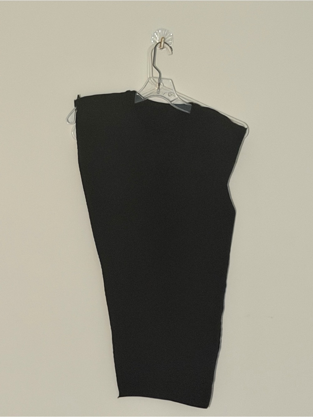 Black Asymmetrical Draped Open-Side Sleeveless Longline Tunic Vest 76 CM - Picture 6 of 8